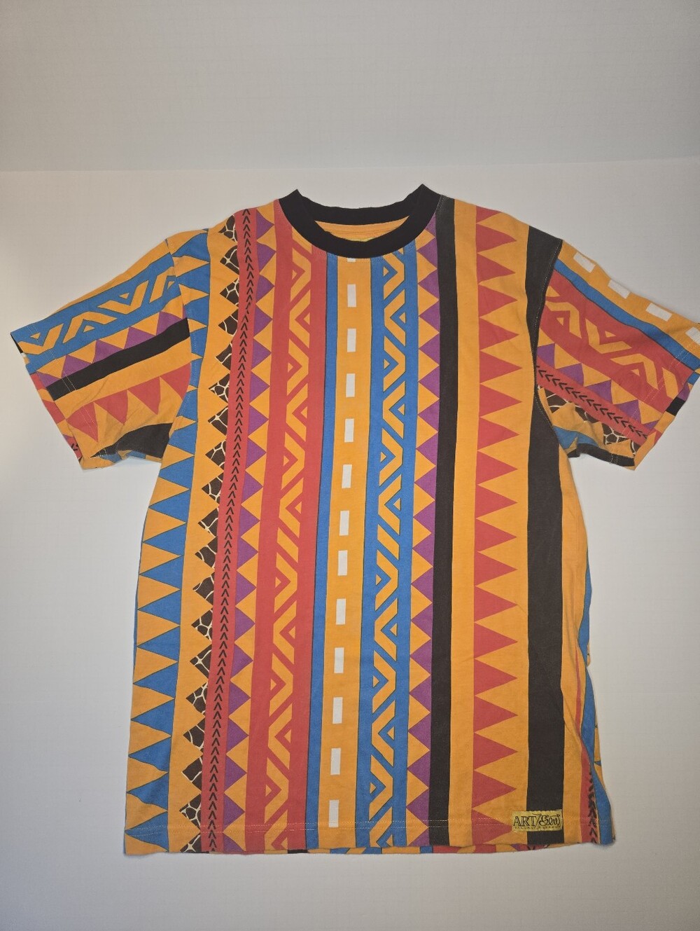 Filthy Dripped Retro 90's Tribal Fresh Prince Afrocentric T-shirt Art & Sew